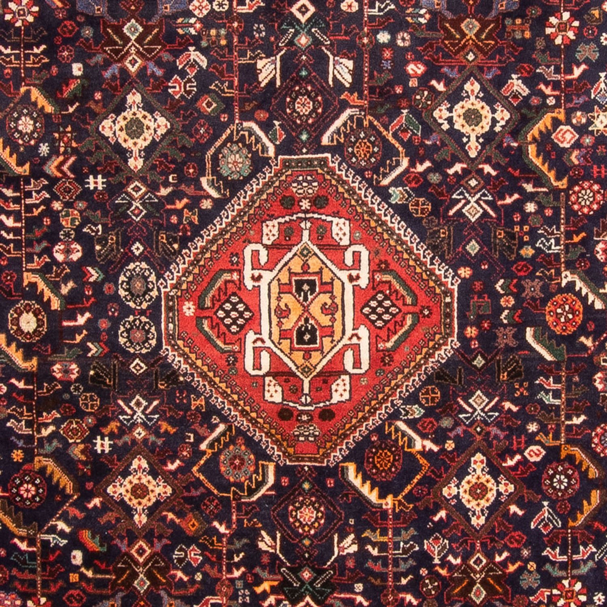 Persisk matta - Nomadic - 285 x 185 cm - mörkblå