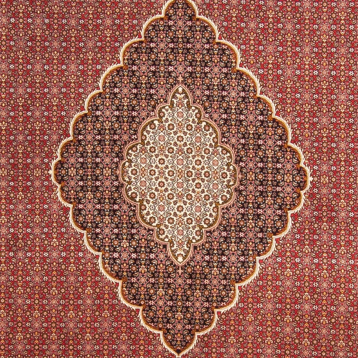 Persisk matta - Tabriz - Royal - 300 x 200 cm - röd