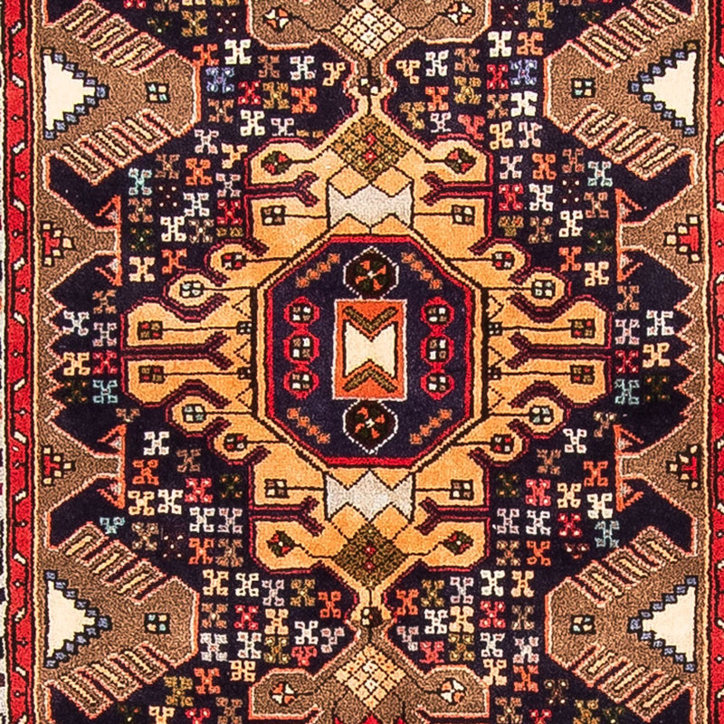 Runner Persisk matta - Nomadic - 385 x 85 cm - mörkblå