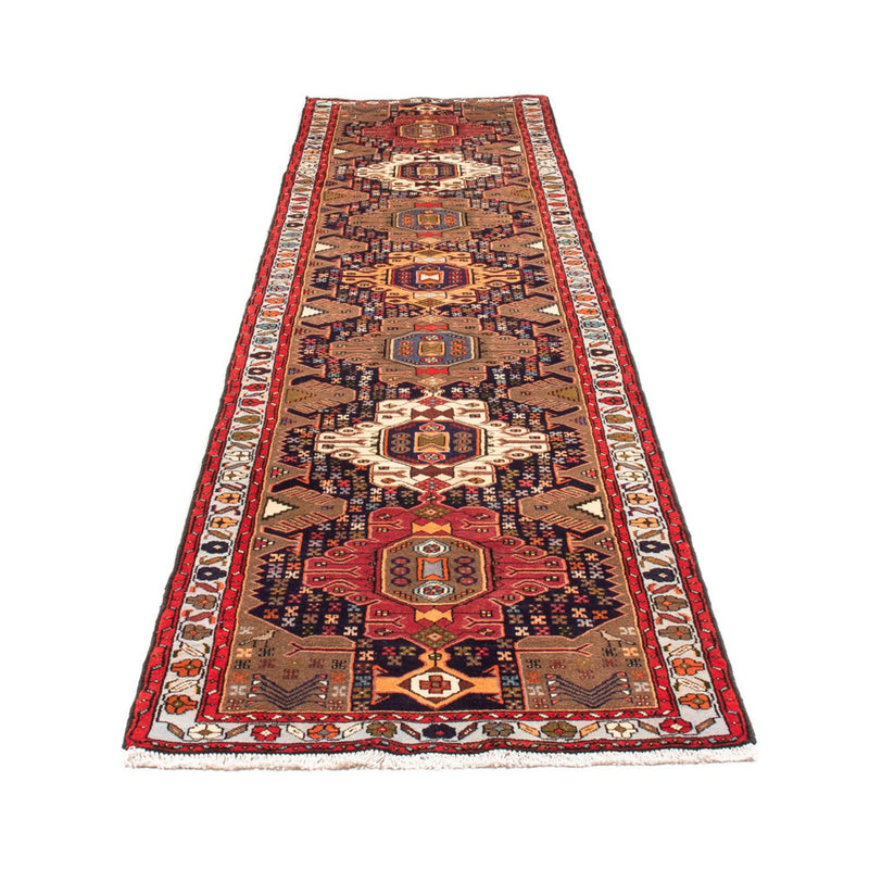 Runner Persisk matta - Nomadic - 385 x 85 cm - mörkblå