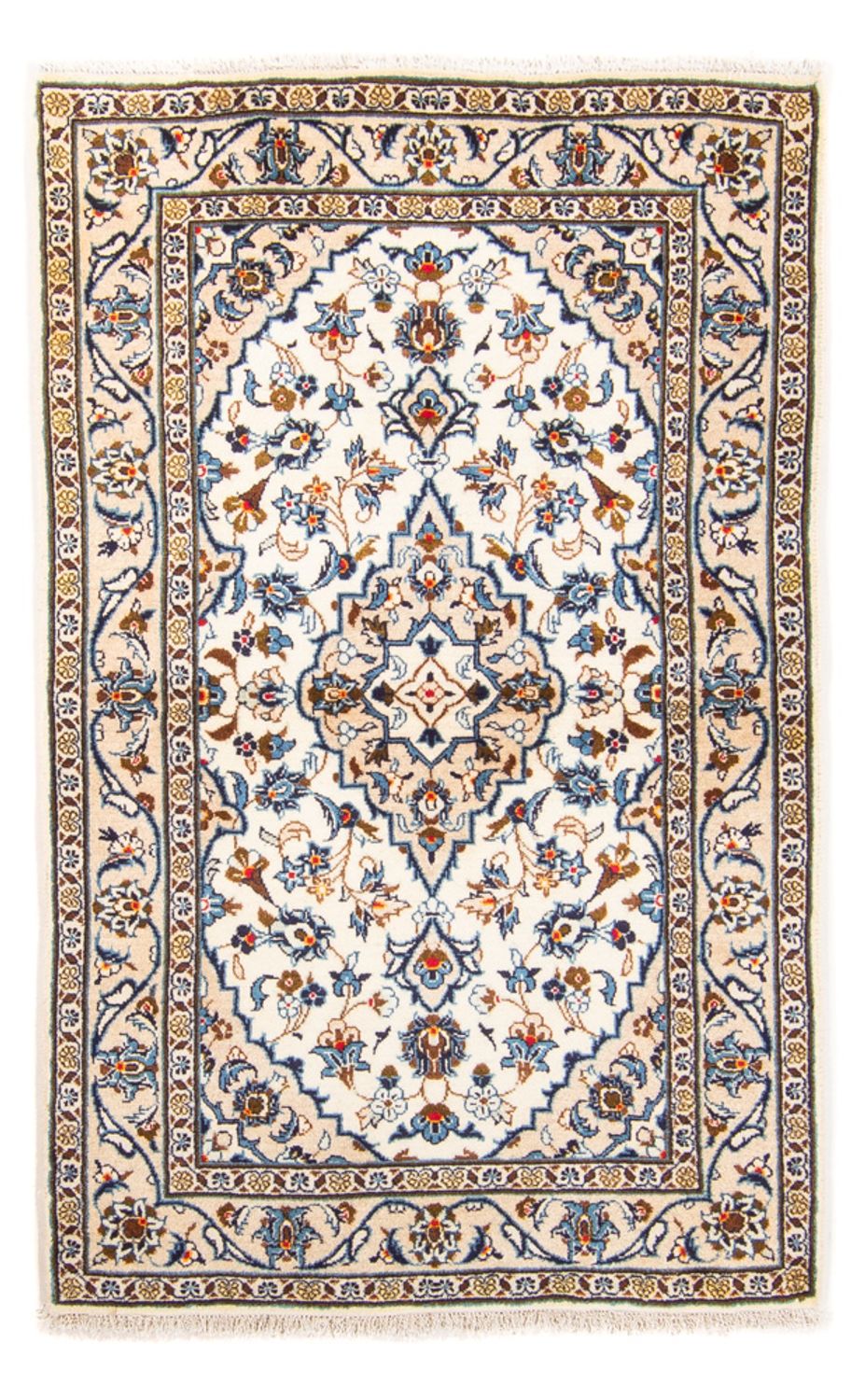 Persiska mattor - Keshan - 154 x 96 cm - beige