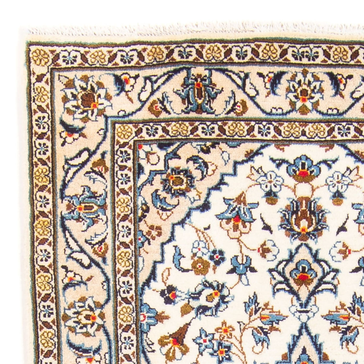 Persiska mattor - Keshan - 154 x 96 cm - beige