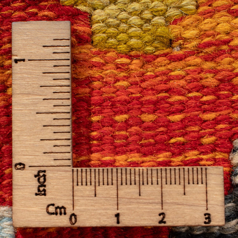 Kelim Carpet - Splash - 247 x 176 cm - flerfärgad