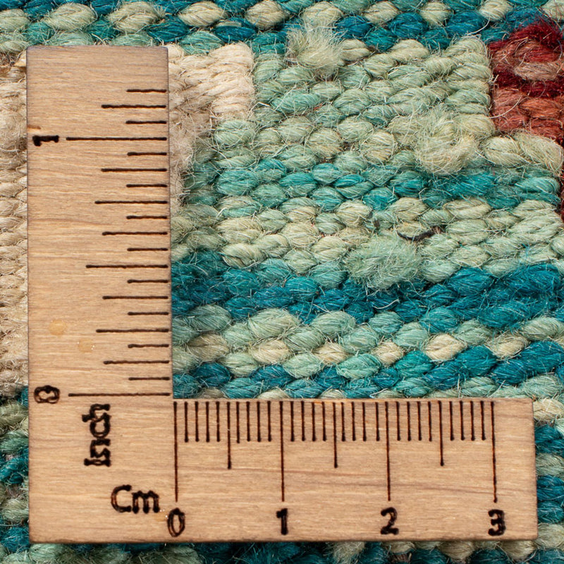 Kelim Carpet - Splash - 251 x 182 cm - flerfärgad