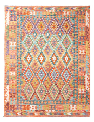 Kelim Carpet - Splash - 248 x 200 cm - flerfärgad