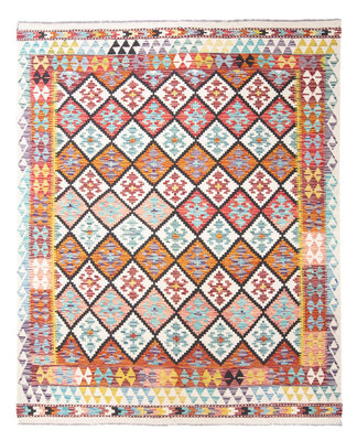 Kelim Carpet - Splash - 239 x 200 cm - flerfärgad