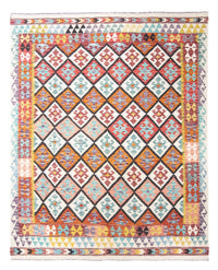 Kelim Carpet - Splash - 239 x 200 cm - flerfärgad