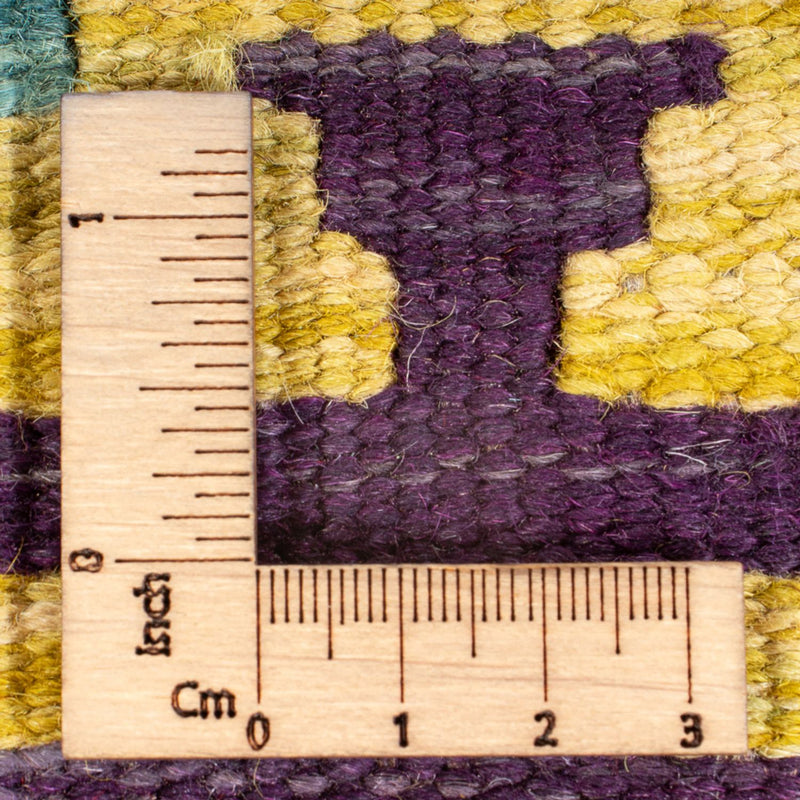 Kelim Carpet - Splash - 182 x 126 cm - flerfärgad