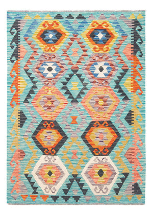Kelim Carpet - Splash - 170 x 118 cm - flerfärgad