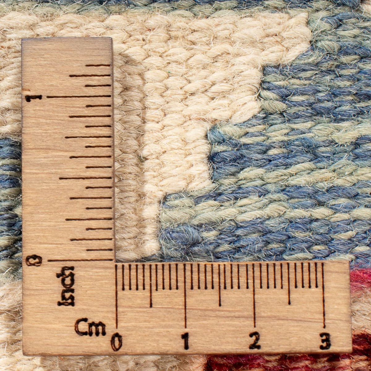 Kelim Carpet - Splash - 195 x 156 cm - flerfärgad