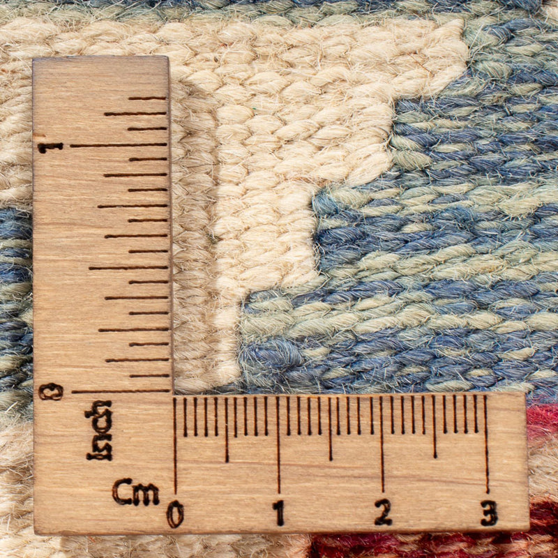 Kelim Carpet - Splash - 195 x 156 cm - flerfärgad