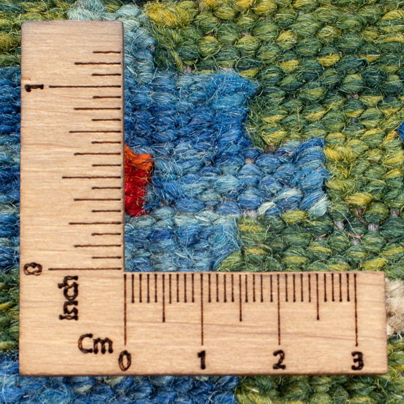 Kelim Carpet - Splash - 196 x 152 cm - flerfärgad