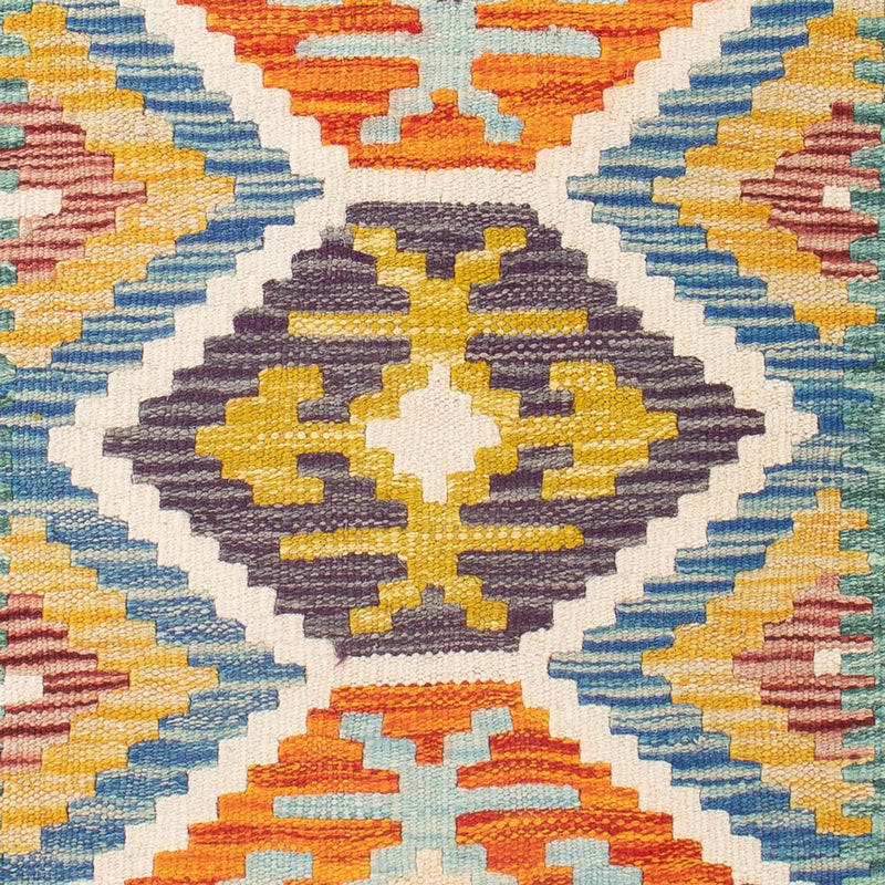 Kelim Carpet - Splash - 91 x 62 cm - flerfärgad