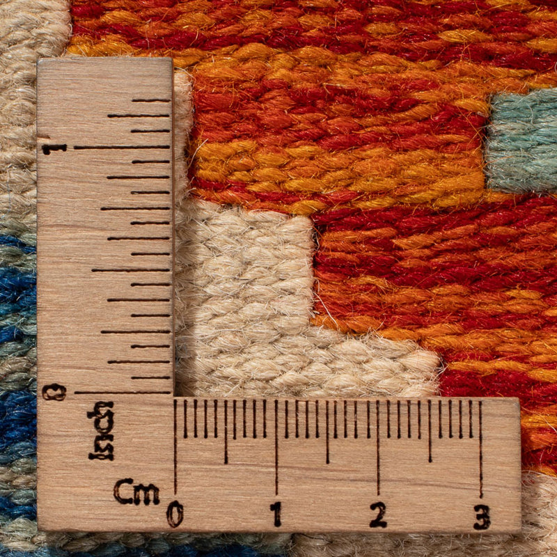 Kelim Carpet - Splash - 91 x 62 cm - flerfärgad