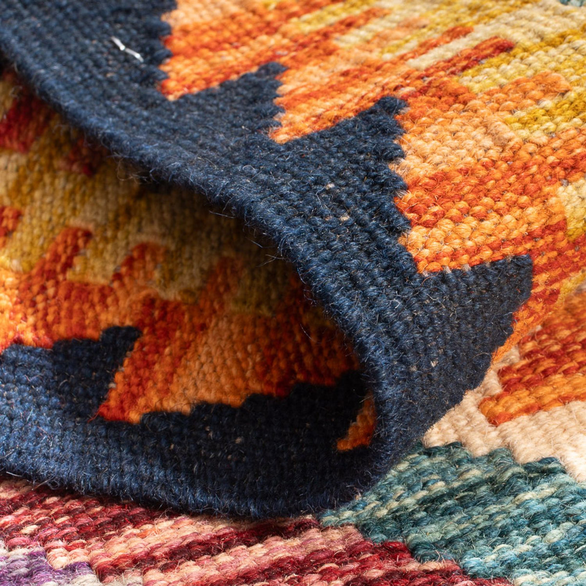 Kelim Carpet - Splash - 85 x 62 cm - flerfärgad