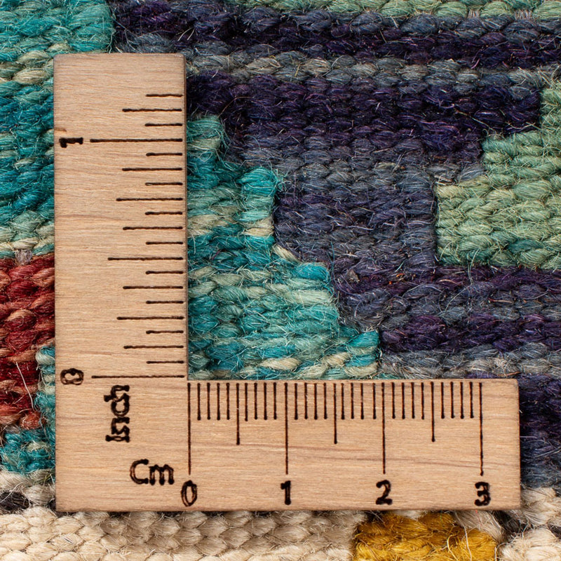 Kelim Carpet - Splash - 84 x 62 cm - flerfärgad