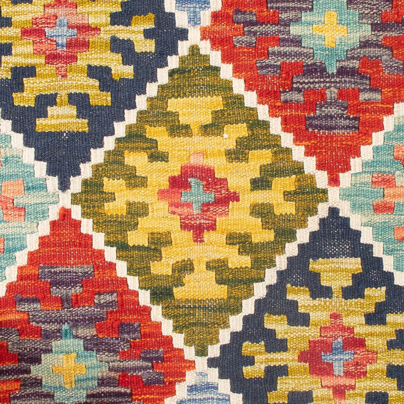 Kelim Carpet - Splash - 93 x 65 cm - flerfärgad