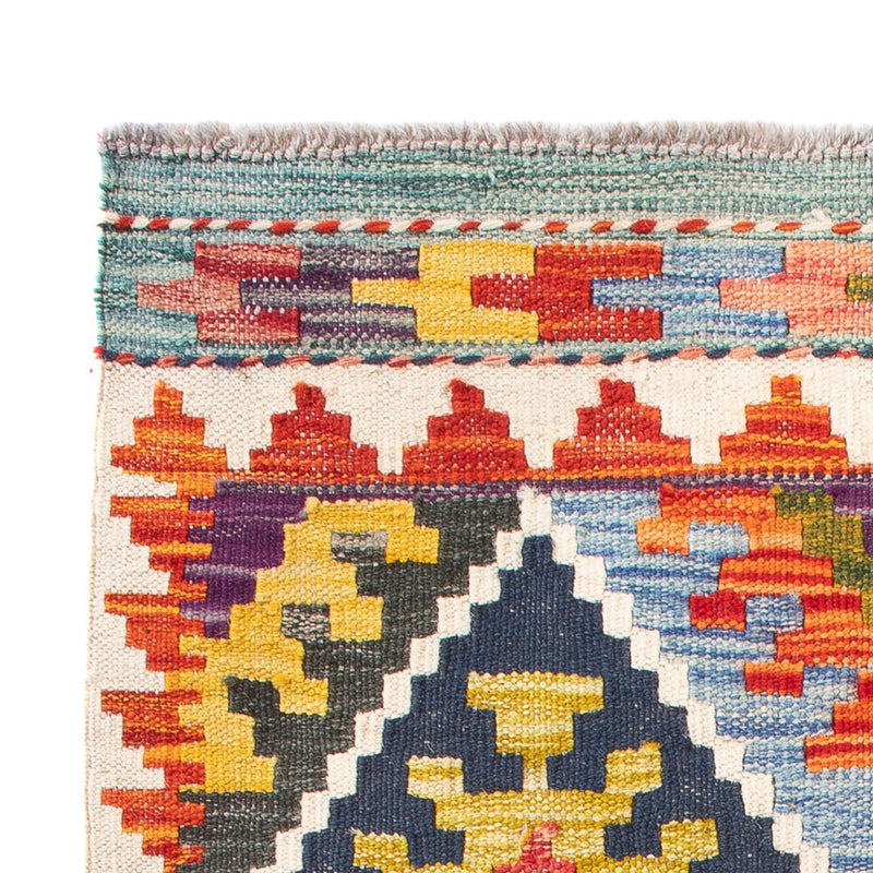 Kelim Carpet - Splash - 93 x 65 cm - flerfärgad