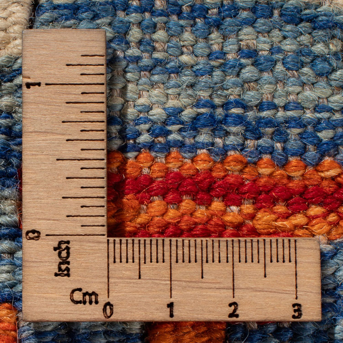 Kelim Carpet - Splash - 93 x 65 cm - flerfärgad