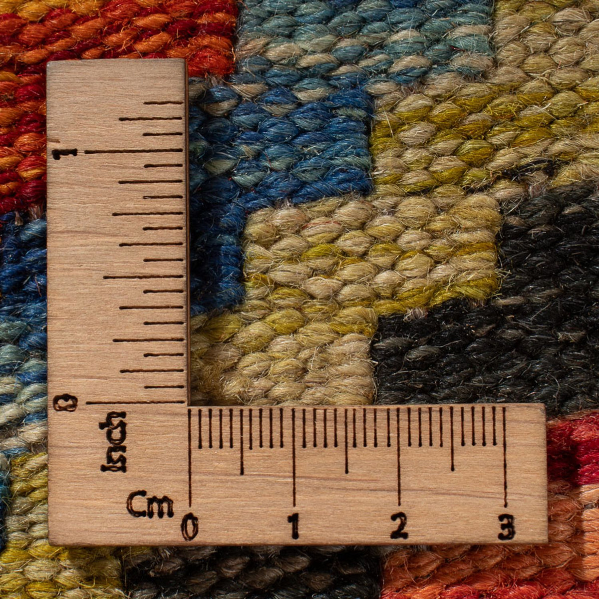 Kelim Carpet - Splash - 98 x 60 cm - flerfärgad