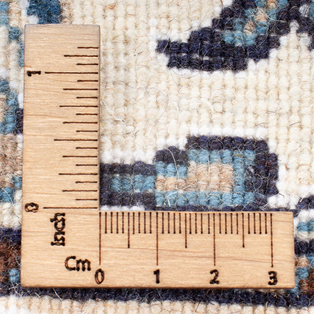 Persisk matta - Nain - 206 x 144 cm - grädde