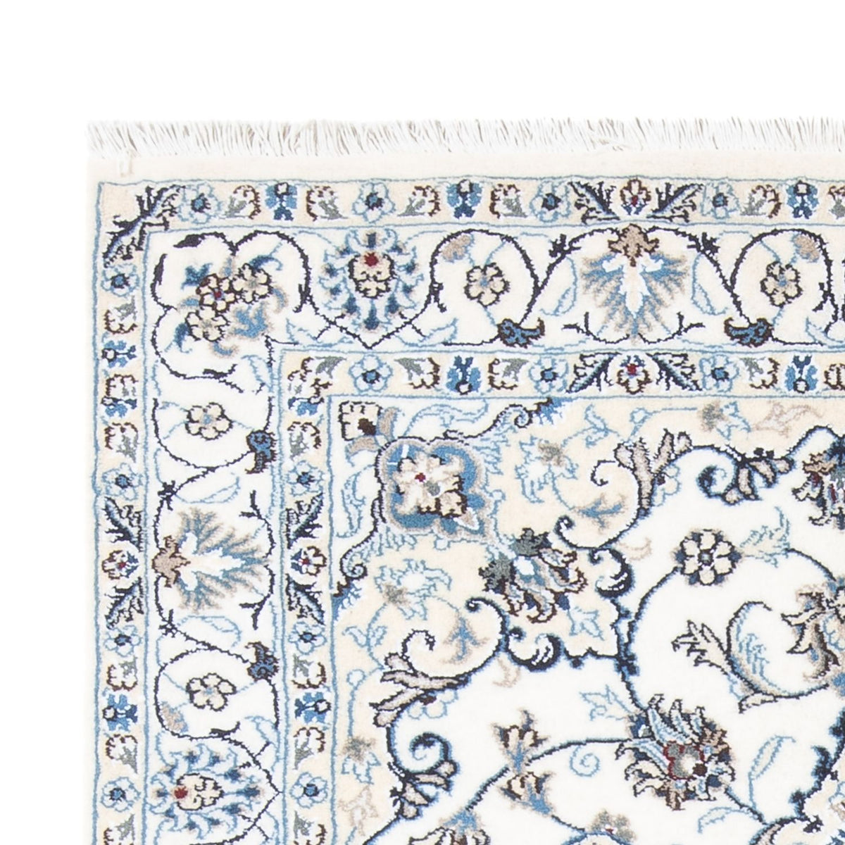 Persisk matta - Nain - 205 x 124 cm - grädde