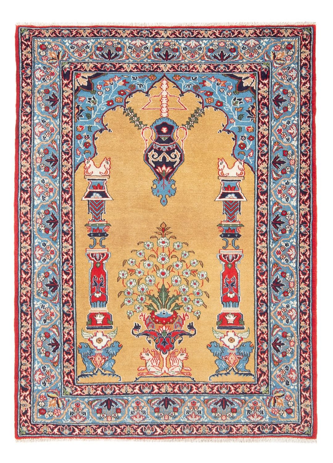 Persisk matta - Isfahan - Premium - 155 x 108 cm - flerfärgad