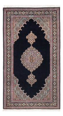 Persisk matta - Tabriz - Royal - 142 x 75 cm - mörkblå