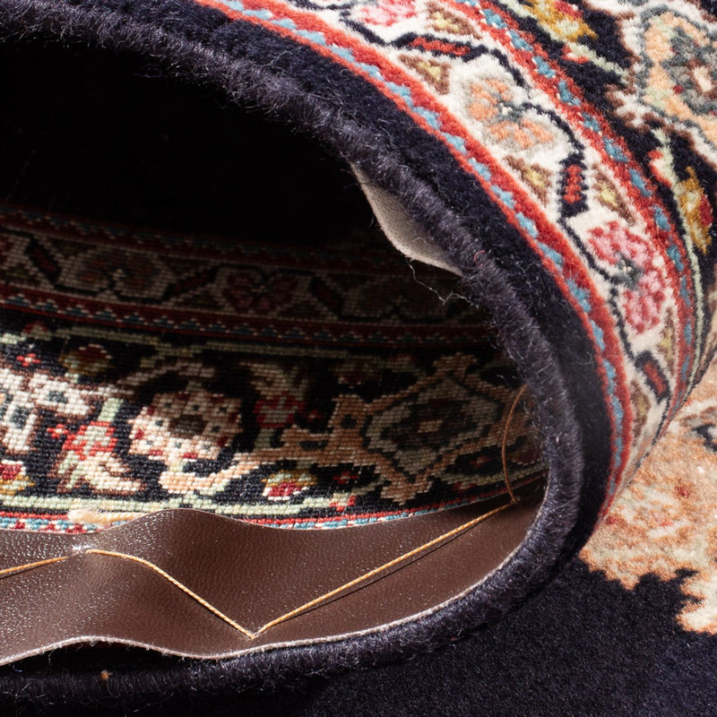 Persisk matta - Tabriz - Royal - 142 x 75 cm - mörkblå