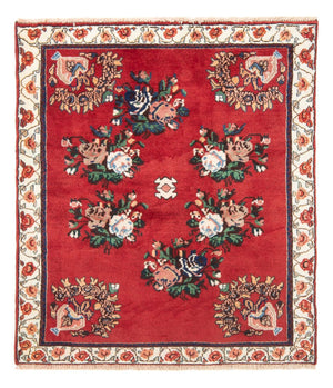 Persisk matta - Nomadic - 140 x 115 cm - flerfärgad