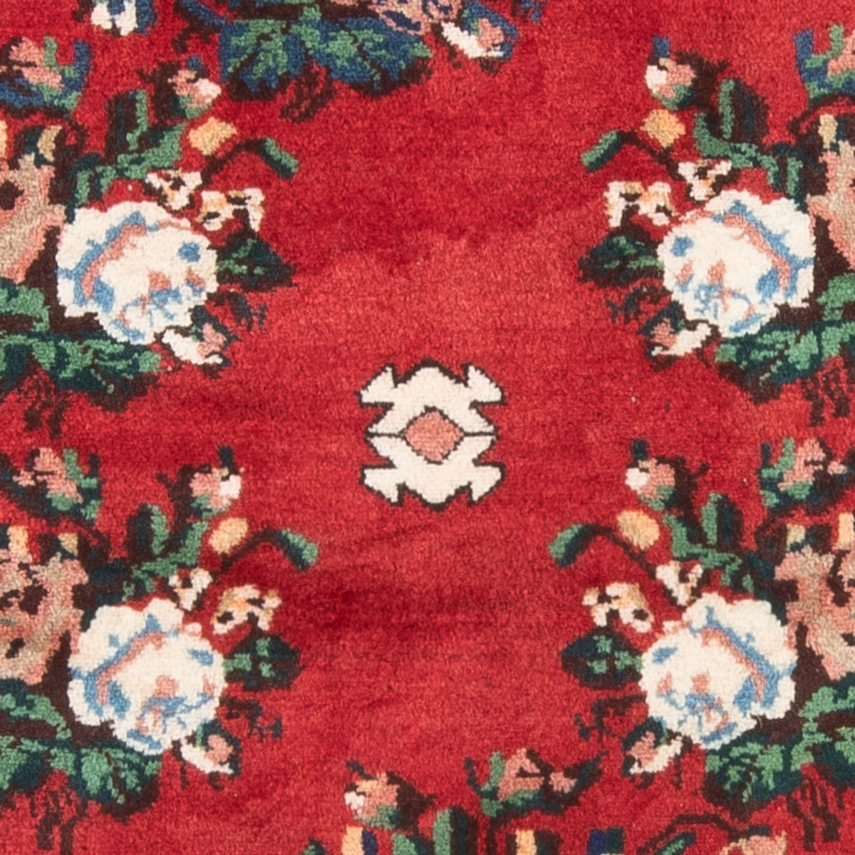 Persisk matta - Nomadic - 140 x 115 cm - flerfärgad