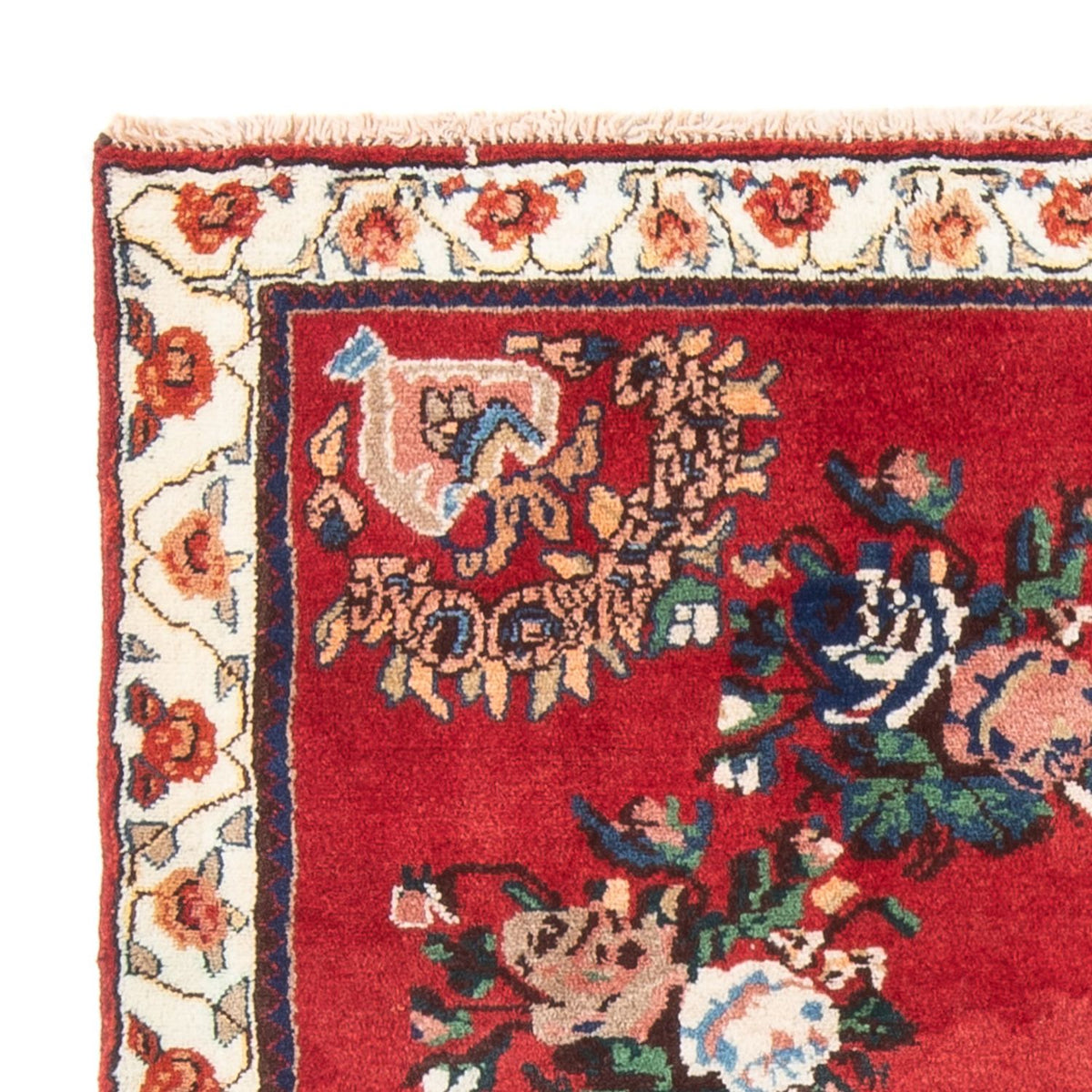 Persisk matta - Nomadic - 140 x 115 cm - flerfärgad