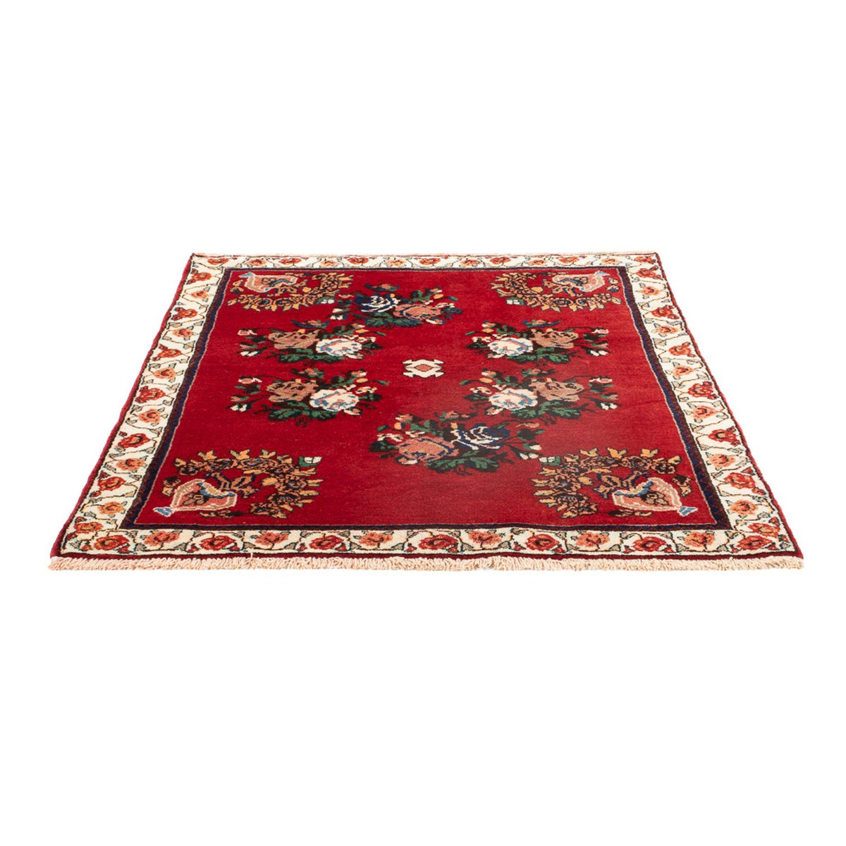 Persisk matta - Nomadic - 140 x 115 cm - flerfärgad