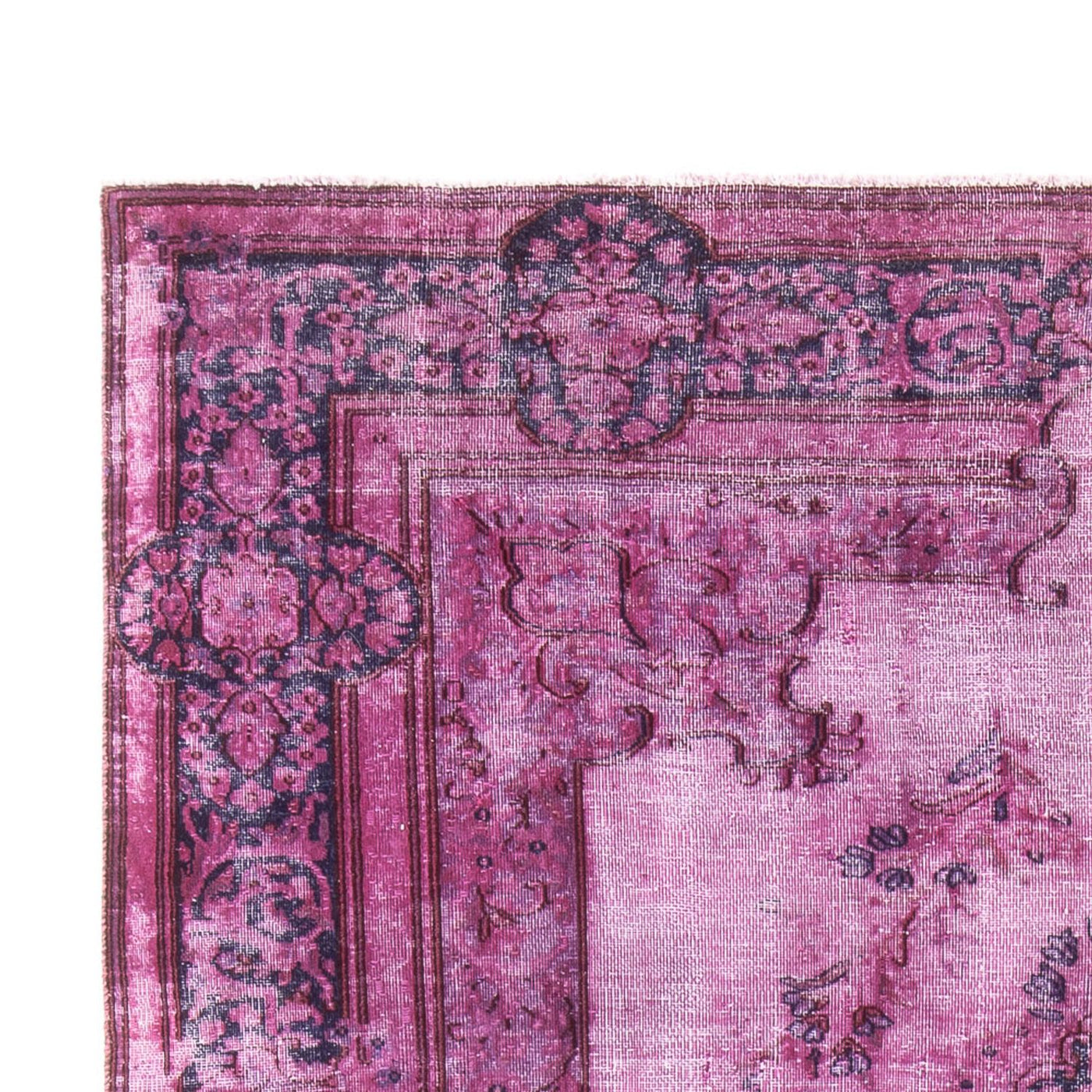 Vintage matta - 268 x 183 cm - lila
