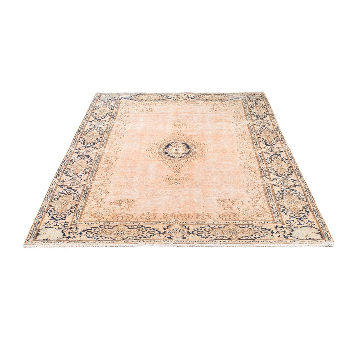 Vintage matta - 212 x 122 cm - rosa