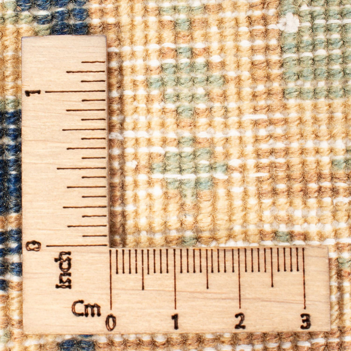 Vintage matta - 225 x 147 cm - ljusblå