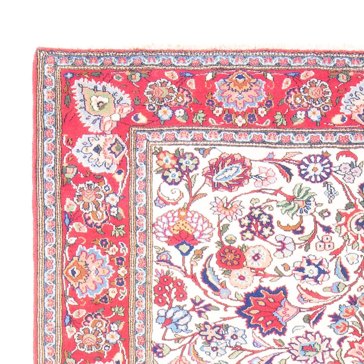 Persisk matta - Ghom - 202 x 150 cm - ljusblå