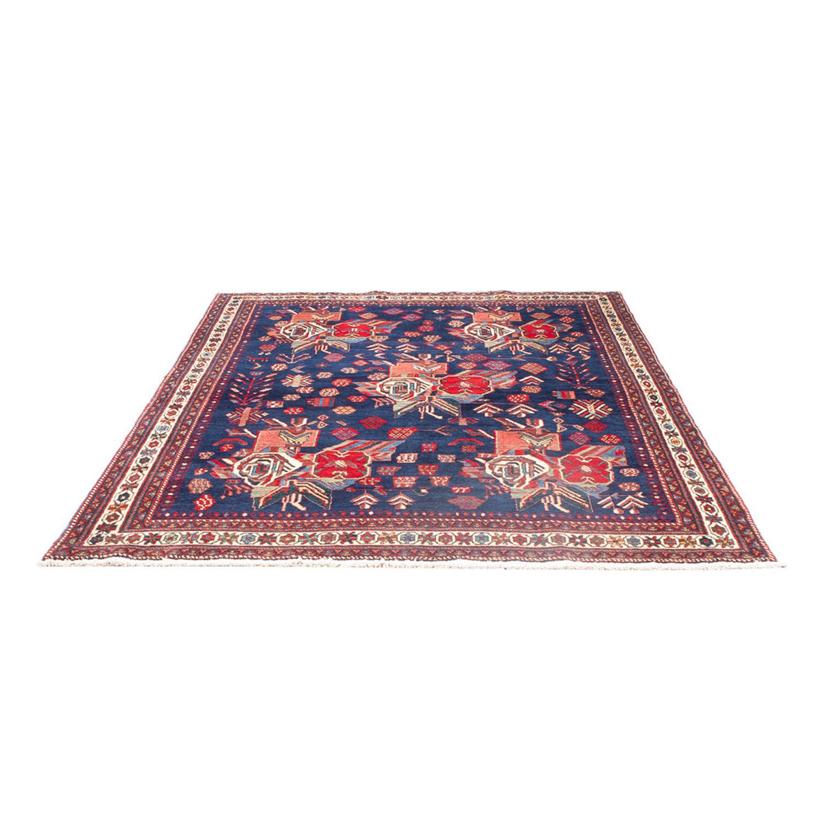 Persisk matta - Nomadic - 232 x 162 cm - mörkblå