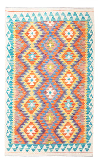Kelim Carpet - Splash - 155 x 102 cm - flerfärgad