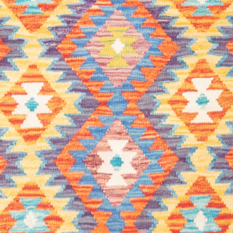 Kelim Carpet - Splash - 155 x 102 cm - flerfärgad