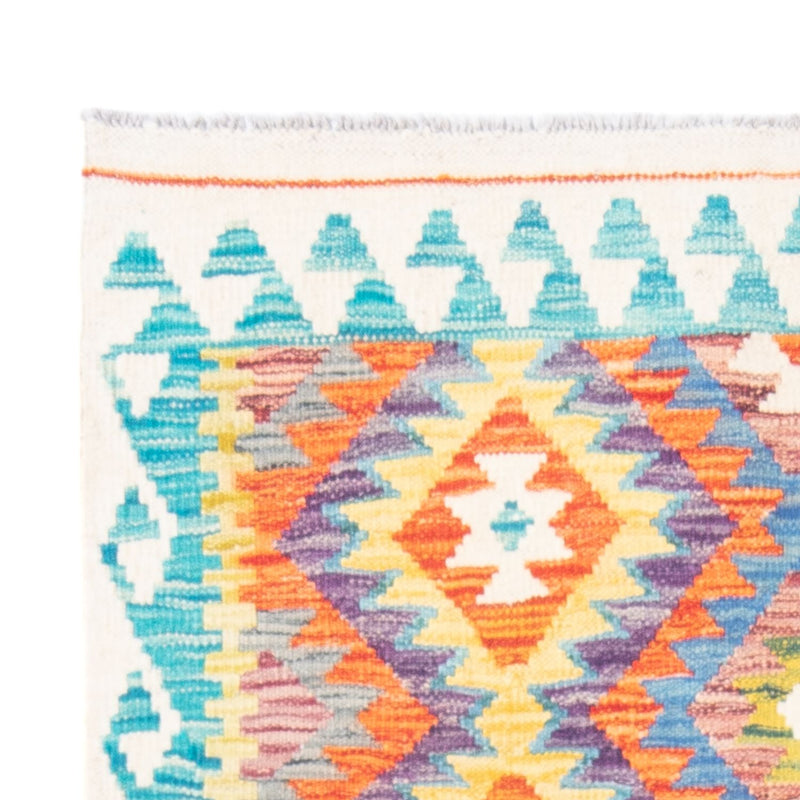 Kelim Carpet - Splash - 155 x 102 cm - flerfärgad