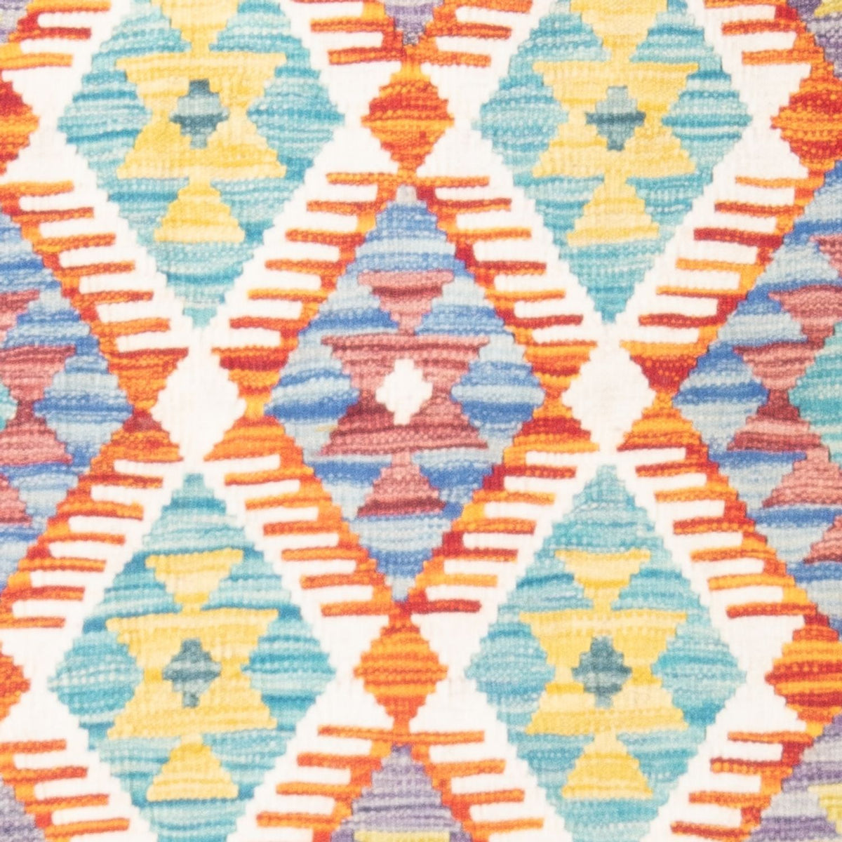 Kelim Carpet - Splash - 150 x 110 cm - flerfärgad