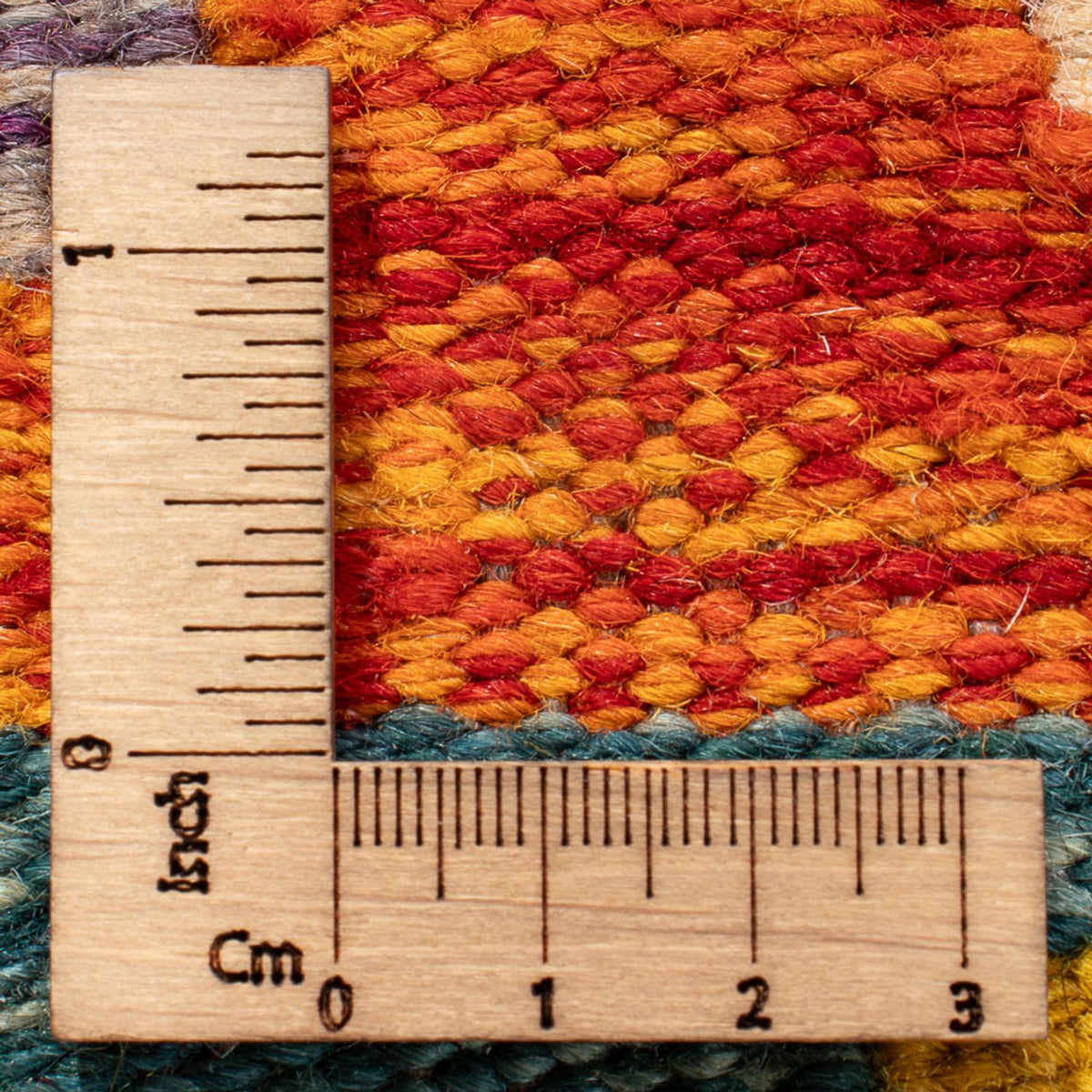 Kelim Carpet - Splash - 150 x 110 cm - flerfärgad