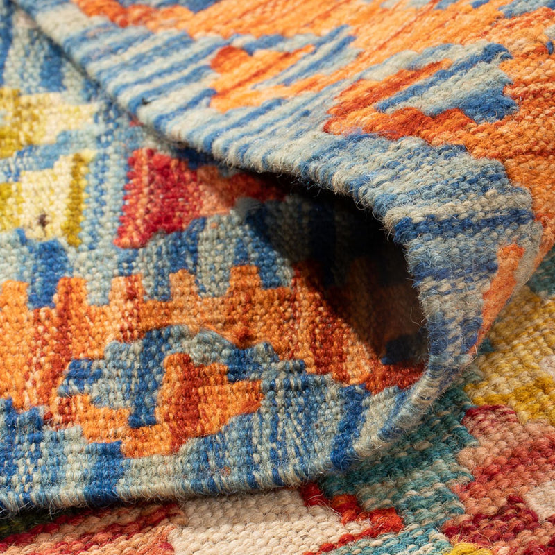 Kelim Carpet - Splash - 143 x 98 cm - flerfärgad