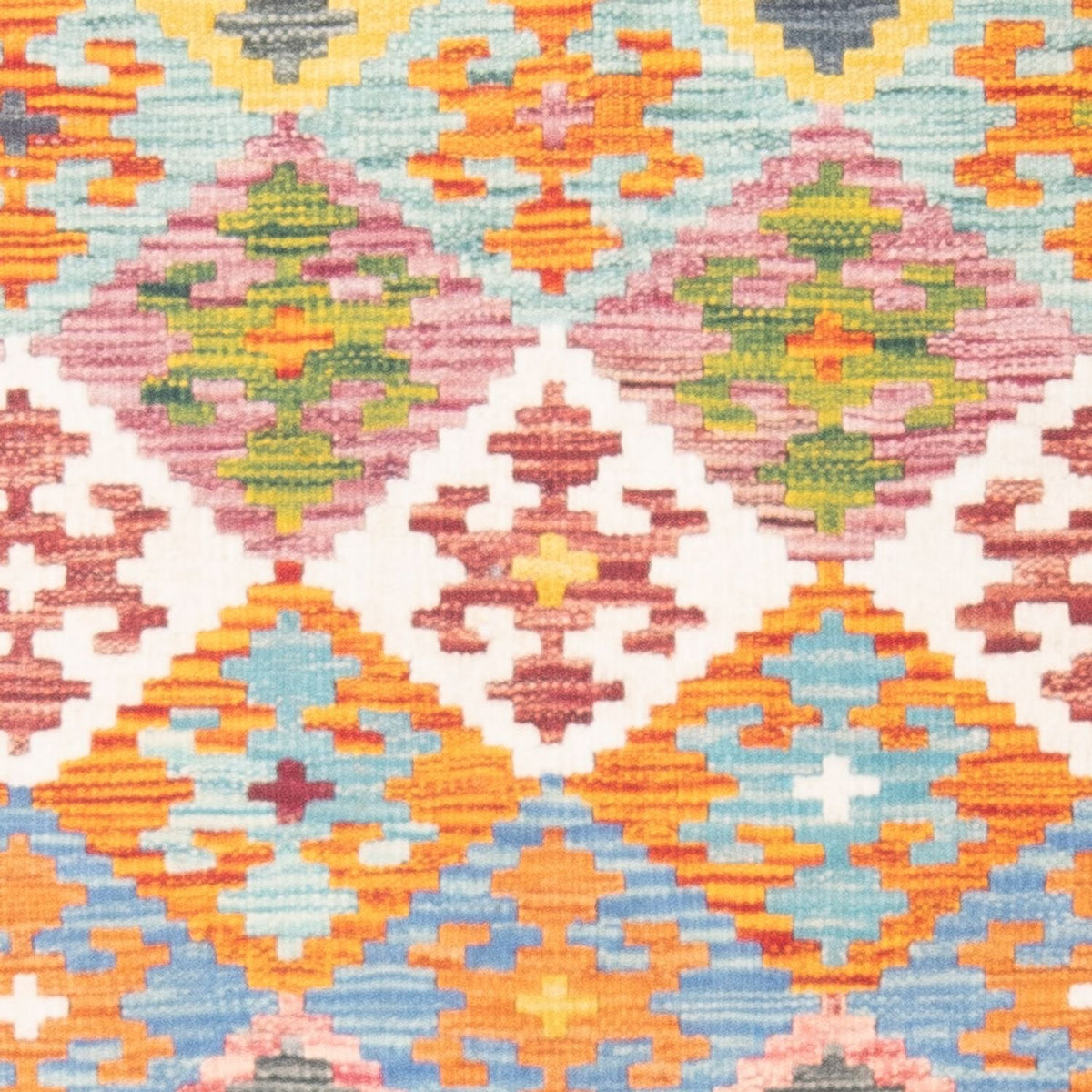 Kelim Carpet - Splash - 144 x 100 cm - flerfärgad