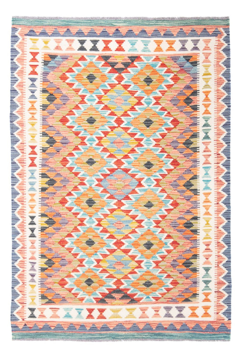 Kelim Carpet - Splash - 156 x 105 cm - flerfärgad