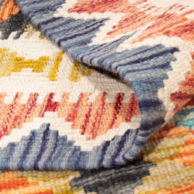 Kelim Carpet - Splash - 156 x 105 cm - flerfärgad