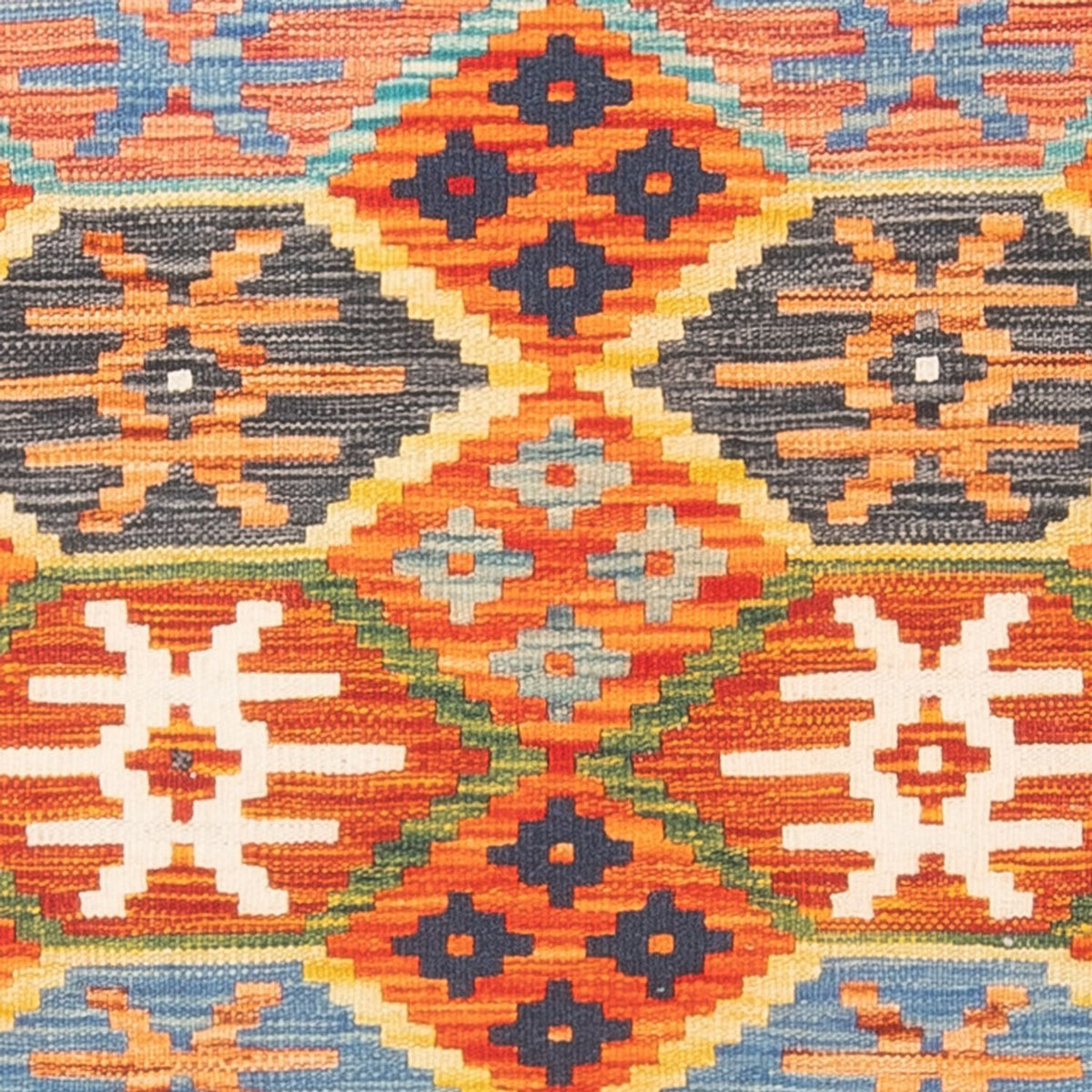 Kelim Carpet - Splash - 150 x 99 cm - flerfärgad