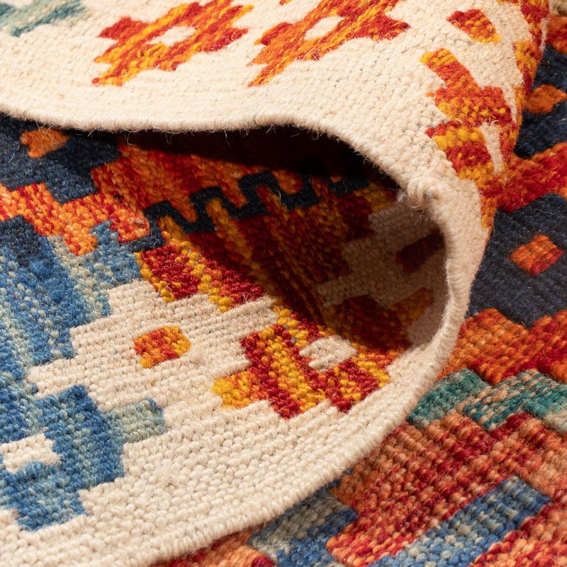 Kelim Carpet - Splash - 150 x 99 cm - flerfärgad