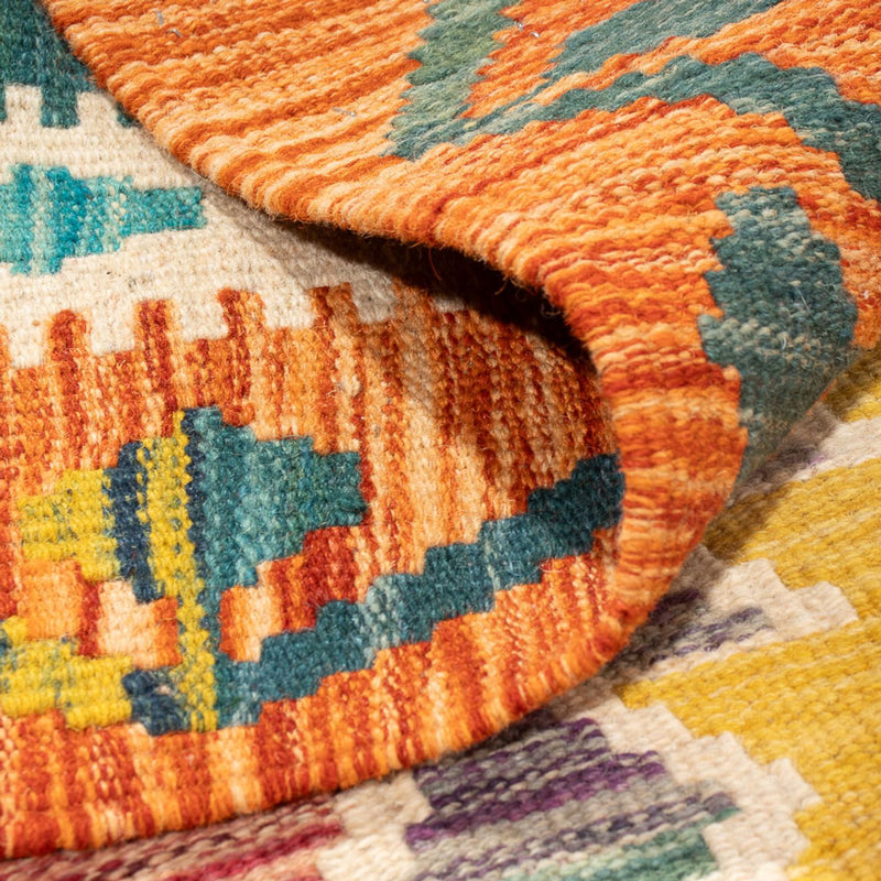Kelim Carpet - Splash - 147 x 100 cm - flerfärgad